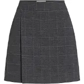 ROUGE EDIT Roucara Hw Short Skirt - Grey - 36