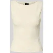 Gina Tricot Jacquard Tank - Cream - L