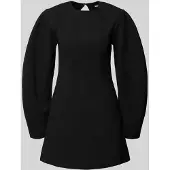 ROTATE Suiting Flared Mini Dress - Black - 38
