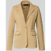 Ralph Lauren Cotton-Blend Sweater Blazer - Beige - XL