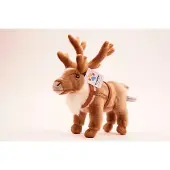 Vivantti Pehmoeläin Poro valjailla 22cm Pehmolelu