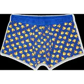 Happy socks 1-Pack Rubber Duck Short Boxer - Blue - S