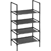 Songmics Kenkähylly 45 x 28 x 80 cm, musta