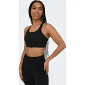 Only Play Onpjana-3 Zip Sports Bra Noos - Black - M