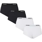 Pieces Logo Solid Alushousut 4 Yksiköt