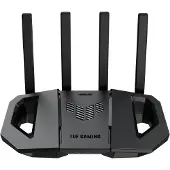 Asus TUF-BE3600, Wi-Fi 7 (802.11be), Kaksitaajuus (2,4 GHz/5 GHz), Ethernet LAN, musta, Pöytäreititin