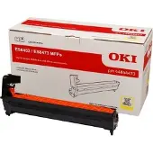 OKI - Keltainen - alkuperäinen - rumpusetti - malleihin ES 8453dn, 8453dnct, 8453dnv, 8473dn, 8473dnct, 8473dnv