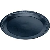 Knabstrup Keramik Knabstrup ruokalautanen sininen 22 cm