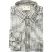 Gant Reg Windblown Flannel Check Shirt - Blue - XL