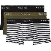 Calvin Klein Low Rise Trunk 3Pk - Black - XS