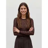 Vero Moda Paita 'VMLova' ruskea / musta