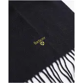 Barbour Plain Lambswool Scarf - Black - ONE SIZE