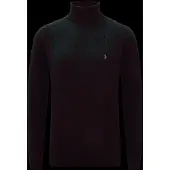 Ralph Lauren 2/15 Wool/Cash Rws-Lsl-Plo - Black - M