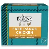 Burns 16×395g Variety Box kana märkäruoka koirille