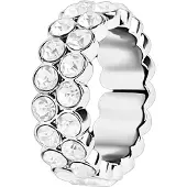 Muli Collection Lotus Duo Ring Silver 18mm