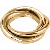 Muli Collection Triple Ring Gold 19mm