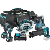 Makita LXT 18V DLX5112GX2 6Ah akkukonesarja