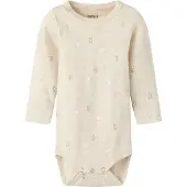 Name it Potkuhousut/body 'NBFLYDIANNA' beige / suklaa / mokka