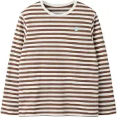 Name it Nkmlincon Ls Nreg Top - Brown - 134-140