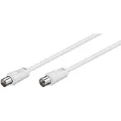 Pro 15m IEC_169-2 M - IEC_169-2 F, 15 m, IEC_169-2, IEC_169-2, Valkoinen