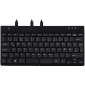 R-Go Tools Ergonomisch toetsenbord R-Go Split Break v2 met pauzesoftware, gesplitst toetsenbord, QWERTZ (DE), bedraad, zwart, Mini, Langallinen, USB, (RGOSP-DEWIBL)
