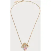Juicy Couture Ketju kulta / vaaleanpunainen