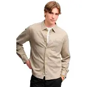 Superdry Twill Tweed Jersey Pitkähihainen Kauluspaita