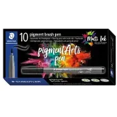 Staedtler pigment brush pen 10 pcs ivory