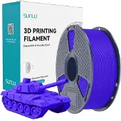 SUNLU PLA+ High-Speed Blue Filament