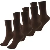 Cfab Sukat 'Lange Sportsocken | 4er Pack' ruskea