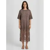 Opal Studio Mekko ' Lace ' ruskea