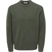 Only & Sons Neulepaita 'ONSJames' tummanharmaa