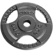 Dinox Levypaino Tri Grip - Metallinen / 31 mm, 5 kg