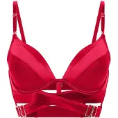 Hunkemoller Colette Pp Push Ll - Red - 75 D