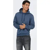 Only & Sons Onsceres Hoodie Sweat Noos - Blue - XL