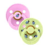 BIBS Studio Colour Pacifier Beetle Mix Latex Round Ballet/Matcha