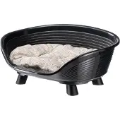 Ferplast Korg - - THRONE 4 - Med relaxdyna - Svart