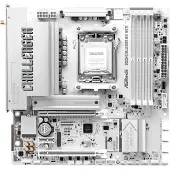 Asrock B850M Challenger WiFi White - Emolevy - micro ATX - Socket AM5 - AMD B850 Chipset - USB 3.2 Gen 1, USB-C 3.2 Gen 1 - 2.5 Gigabit LAN, Blueto...