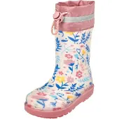Playshoes Kumisaappaat ecru / sininen / curry / vanha roosa