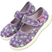 Beck Ballerina 'Violet Dream' vaaleansininen / keltainen / lila / valkoinen