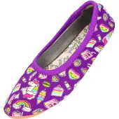 Beck Ballerina 'Candy' keltainen / vaaleankeltainen / lila / vaaleanpunainen