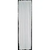 Noble House Gardin Lace Flower Hvid 130X250 - White - 130X250CM