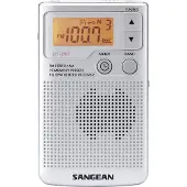Sangean DT-250 Harmaa kannettava radio - AM/FM digitaalinen radioviritin