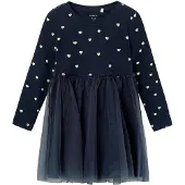 Name it Nmfnadja Ls Dress Noos - Navy - 86