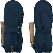Mini A Ture Matcesar Fleece Lined Mittens - Navy - 6-12M