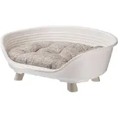 Ferplast Korg - - TRON 6 - Med relaxdyna - Vit
