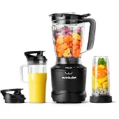 NutriBullet SmartSense 1500 blender set with SmartSense function, 1500 W, 3 containers 1.89 l / 0.946 l / 0.71 l, dark gray NBF550DG (0C22300170)