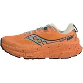 Saucony Juoksukengät 'GUIDE' vaaleanharmaa / oranssi / musta