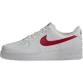 Nike Matalavartiset tennarit 'Air Force 1 '07' punainen / valkoinen