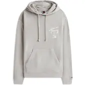 Tommy Hilfiger Collegepaita harmaa / valkoinen